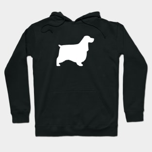 English Cocker Spaniel Silhouette Hoodie